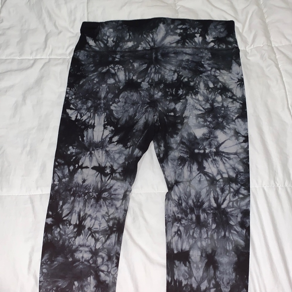 Wildfable Black Tie-Die Leggings